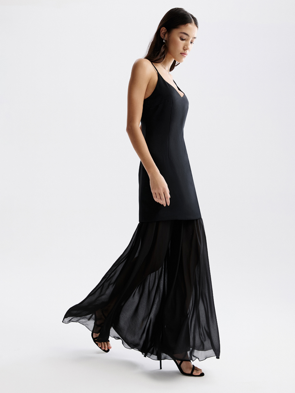 картинка платье с прозрачной юбкой от магазина truered.ru (ex-SOLO·U)