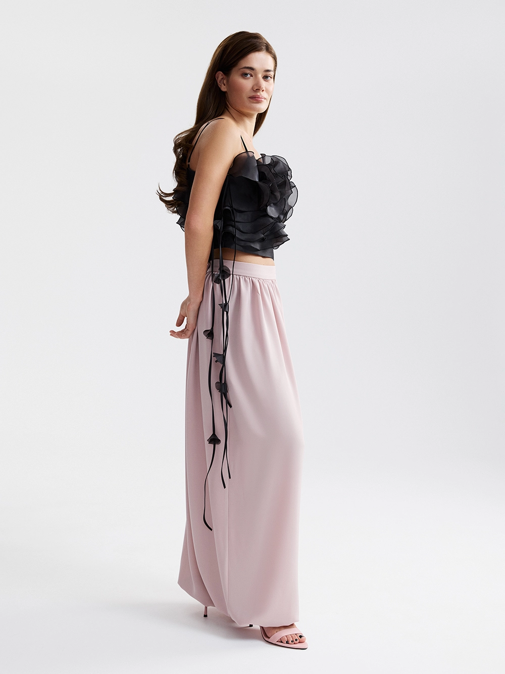 картинка топ из органзы camellia от магазина truered.ru (ex-SOLO·U)