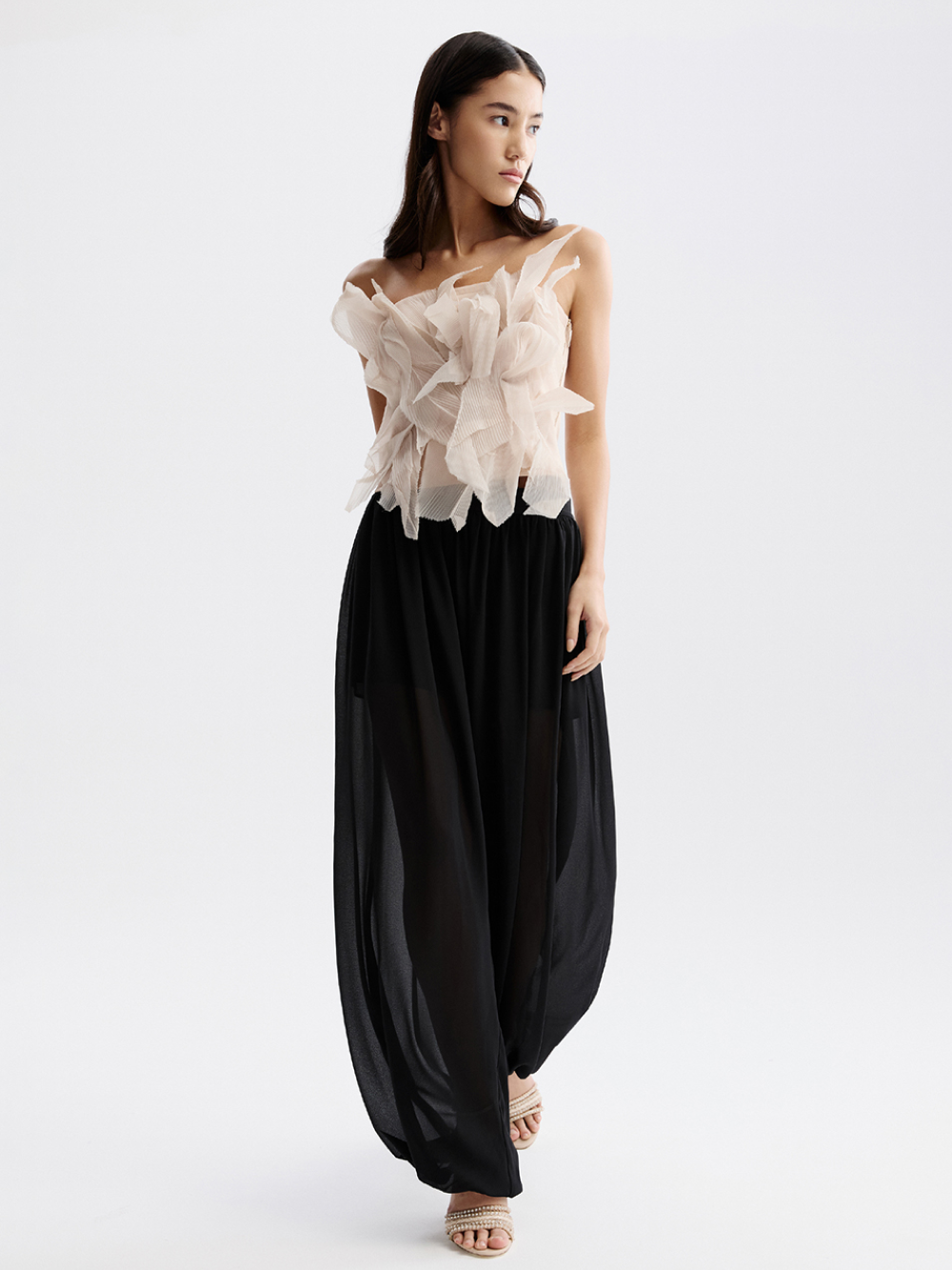 картинка брюки алладины из шифона от магазина truered.ru (ex-SOLO·U)