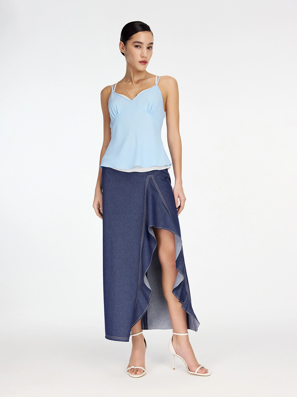 картинка топ из шифона от магазина truered.ru (ex-SOLO·U)