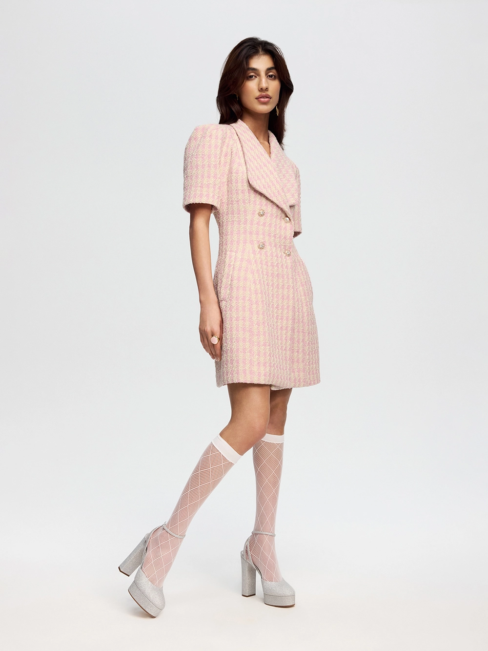 картинка платье мини из твида от магазина truered.ru (ex-SOLO·U)