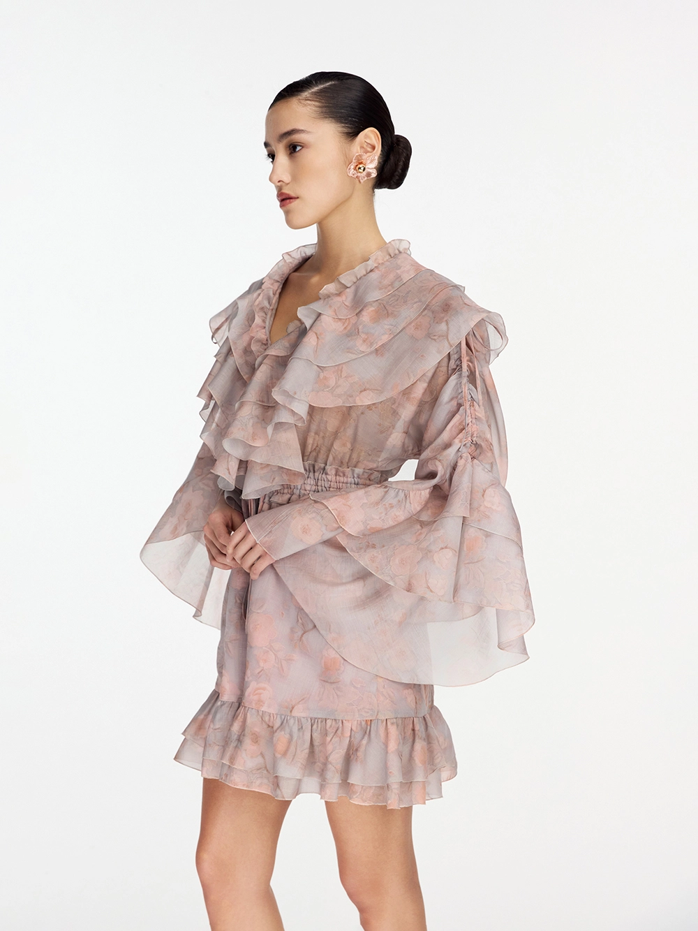 картинка платье бохо из тенсела и льна от магазина truered.ru (ex-SOLO·U)