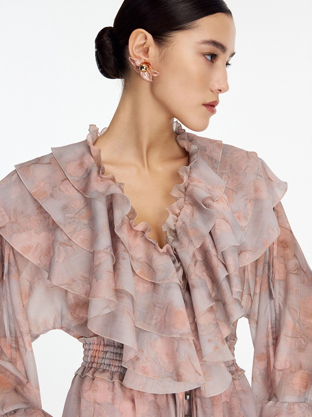 картинка платье бохо из тенсела и льна от магазина truered.ru (ex-SOLO·U)