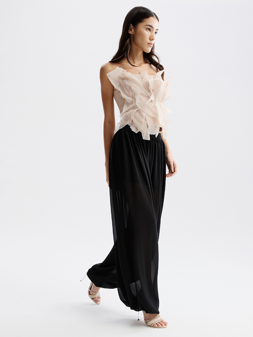 картинка брюки алладины из шифона от магазина truered.ru (ex-SOLO·U)