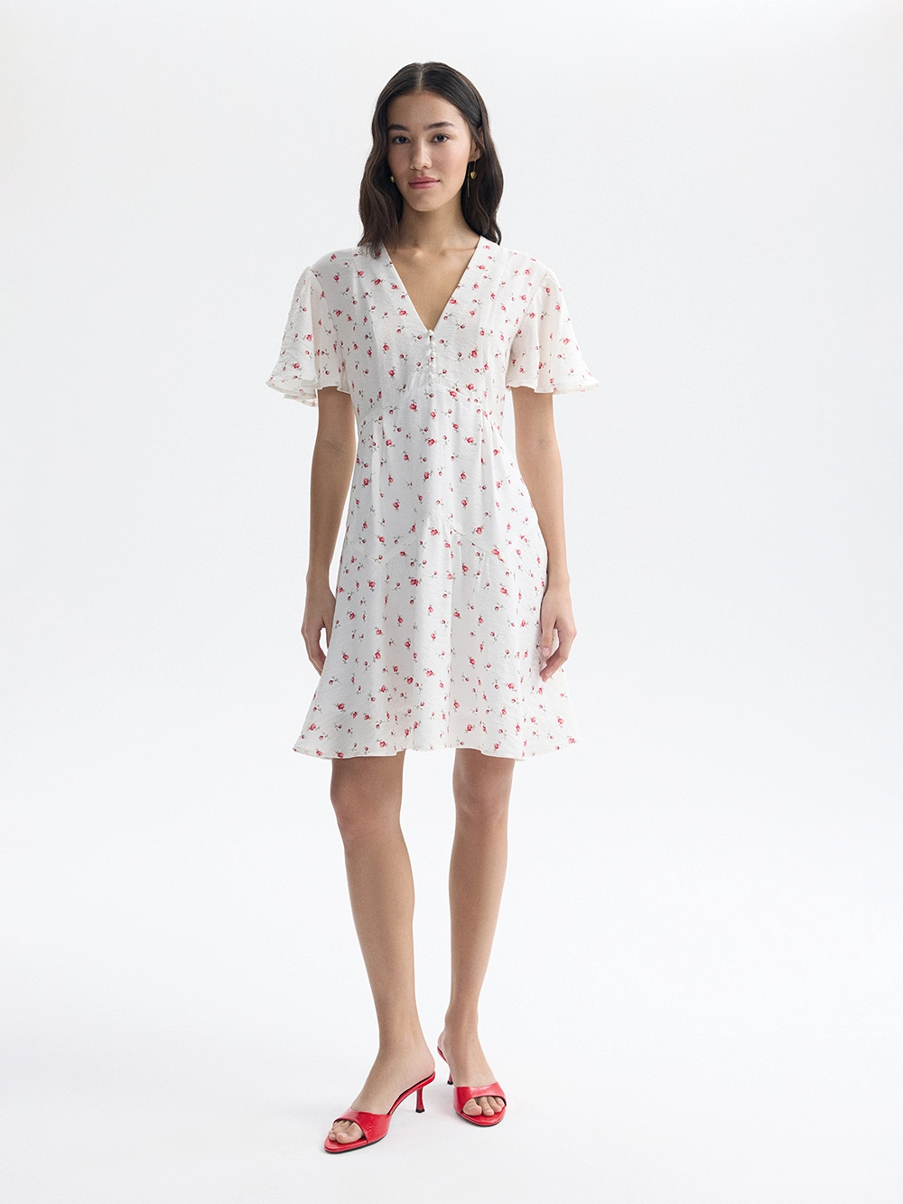 картинка платье мини из вискозы от магазина truered.ru (ex-SOLO·U)